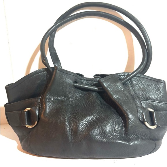 Cole haan Black Leather Shoulder Bag - Picture 2 of 7